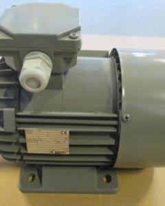 E-motor 0,55kw 900 o/m Sh 80-6B B3 230/400 V. 50 hz